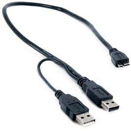 USB Micro-B Y-Cable